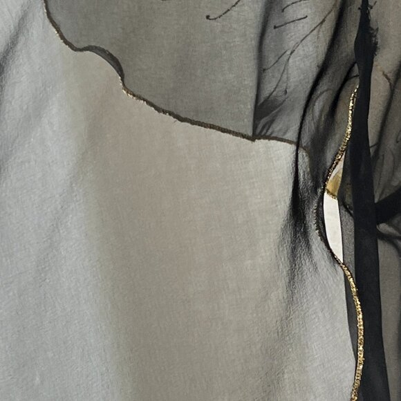 Vintage Sheer Over dress wrap - Picture 5 of 10